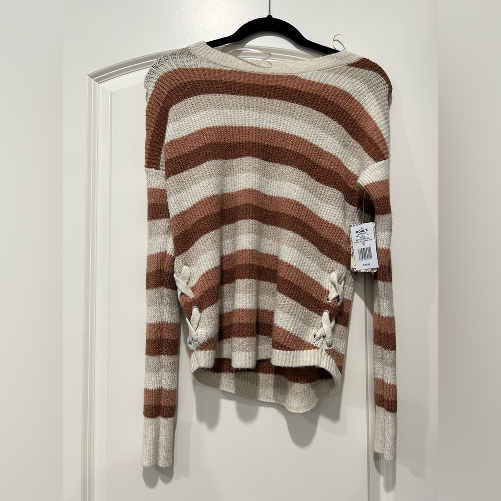 soft and cozy copper sweater